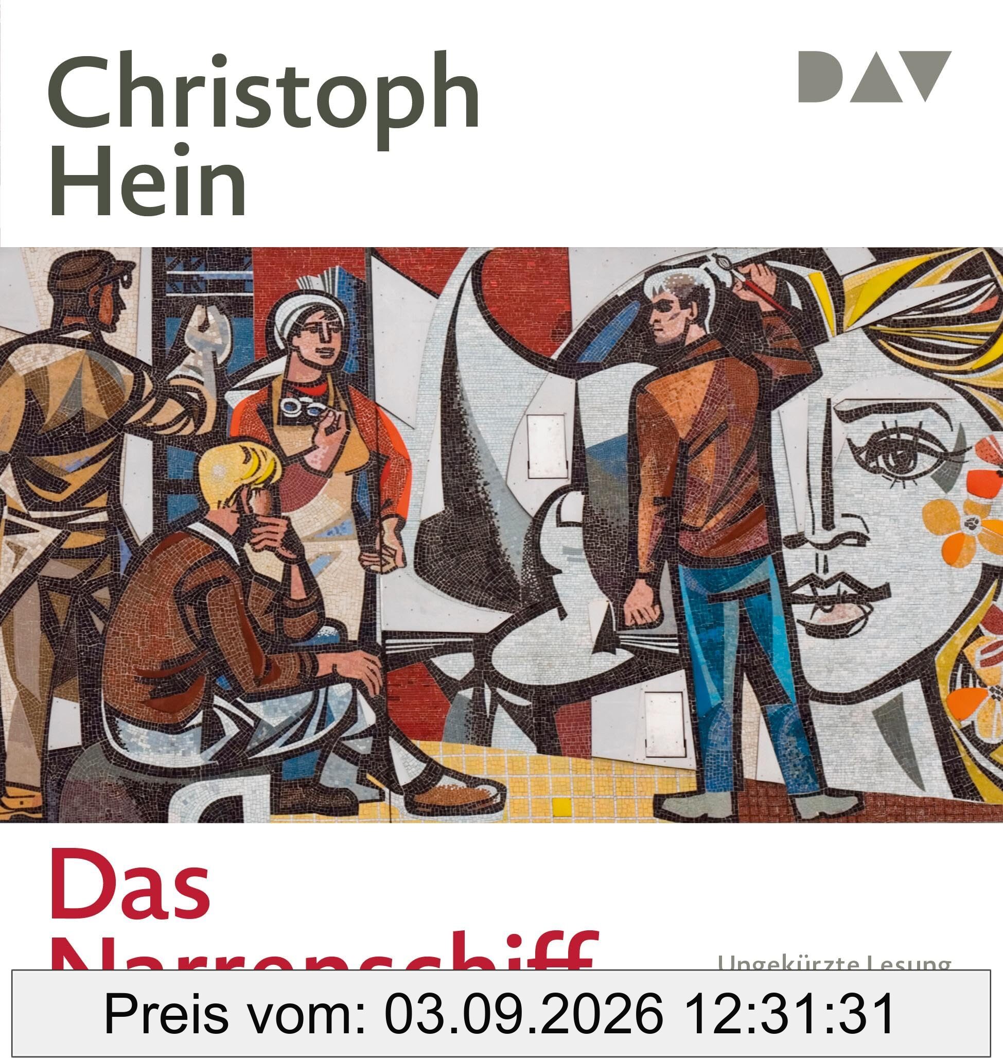 Das Narrenschiff: Ungekürzte Lesung mit Nico Holonics (2 mp3-CDs)