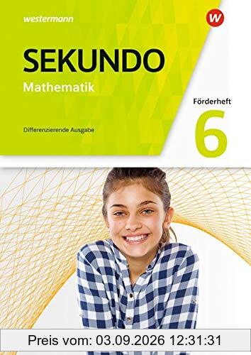 Sekundo - Mathematik für differenzierende Schulformen - Allgemeine Ausgabe 2018: Förderheft 7