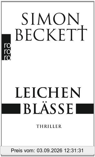 Leichenblässe