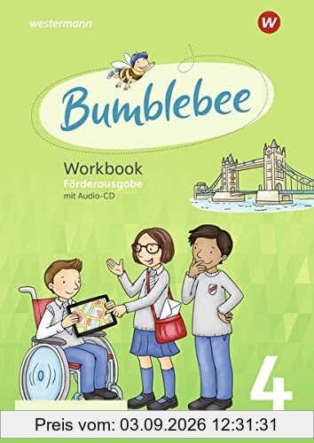 Bumblebee 3 + 4 / Bumblebee - Ausgabe 2021 für das 3. / 4. Schuljahr: Ausgabe 2021 für das 3. / 4. Schuljahr / Workbook Förderausgabe 4 (Bumblebee 3 + 4: Ausgabe 2021 für das 3. / 4. Schuljahr)