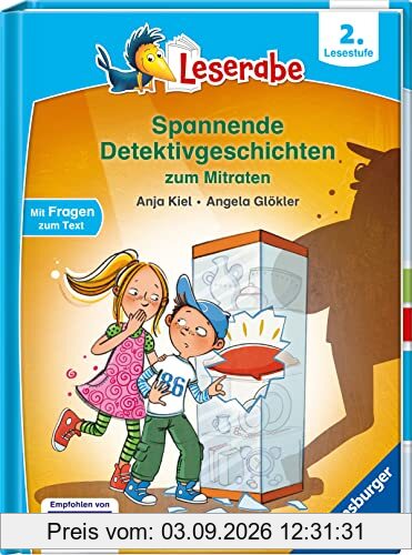 Spannende Detektivgeschichten zum Mitraten - Leserabe ab 2. Klasse - Erstlesebuch für Kinder ab 7 Jahren (Leserabe - 2. Lesestufe)