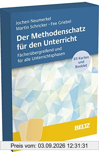 Der Methodenschatz für den Unterricht: Fächerübergreifend und für alle Unterrichtsphasen. 64 Karten und Booklet
