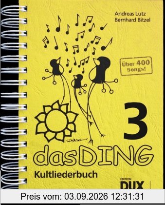 Das Ding 3: Kultliederbuch