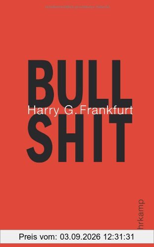Bullshit (suhrkamp taschenbuch)