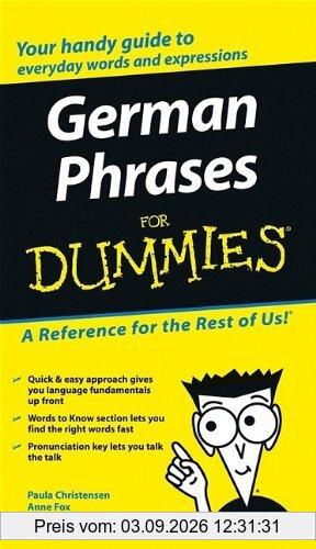 German Phrases For Dummies