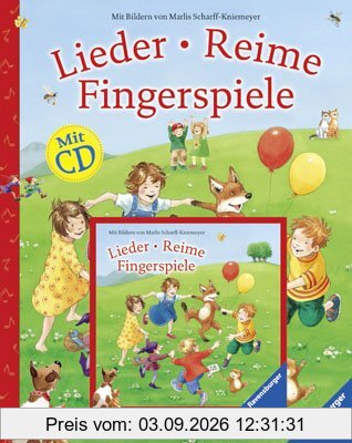 Lieder, Reime, Fingerspiele (mit CD)