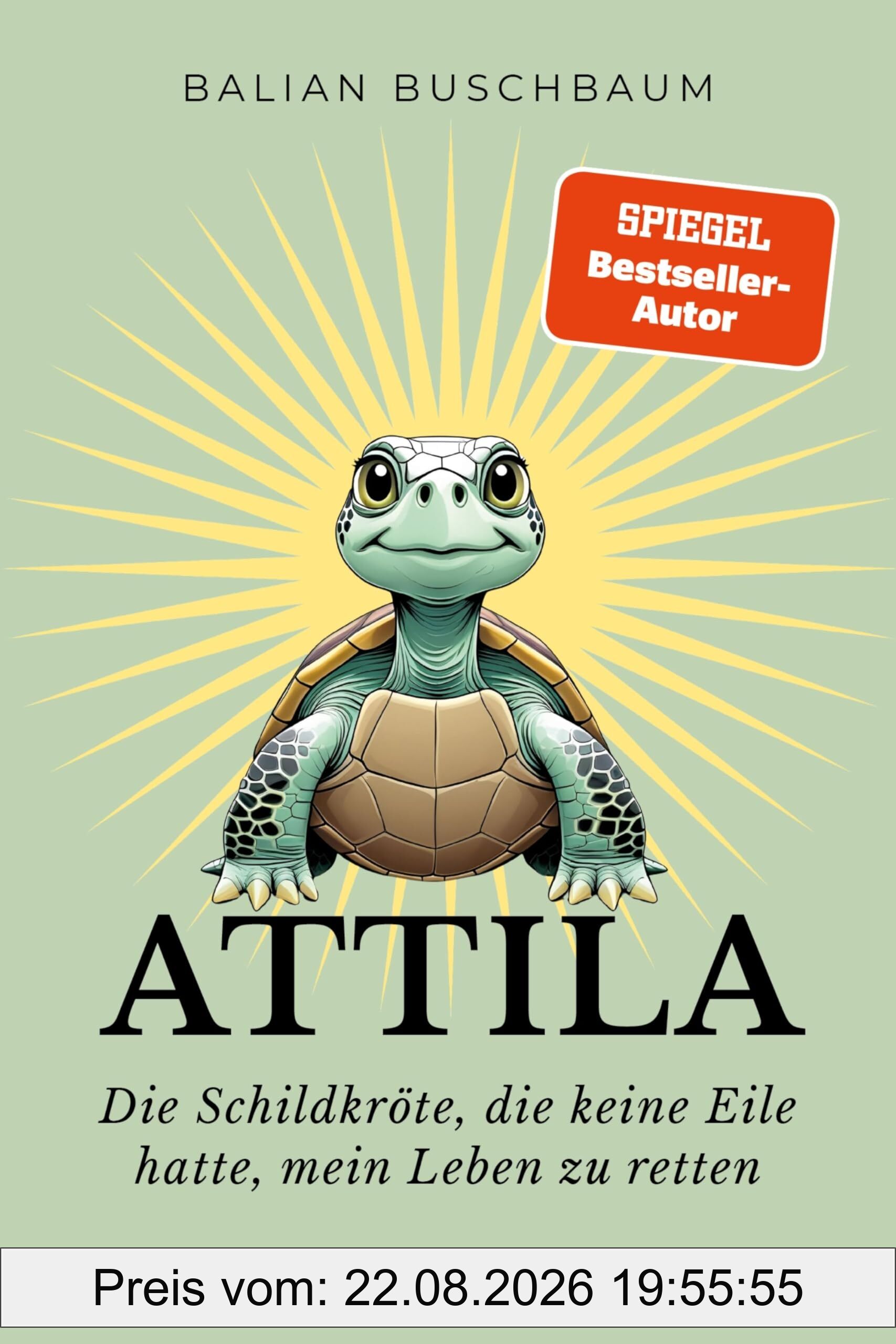 Attila: Die Schildkröte, die keine Eile hatte, mein Leben zu retten (Attila-Reihe, Band 1)