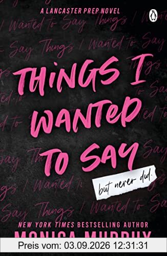 Things I Wanted To Say: The heart-pounding and darkly romantic TikTok sensation