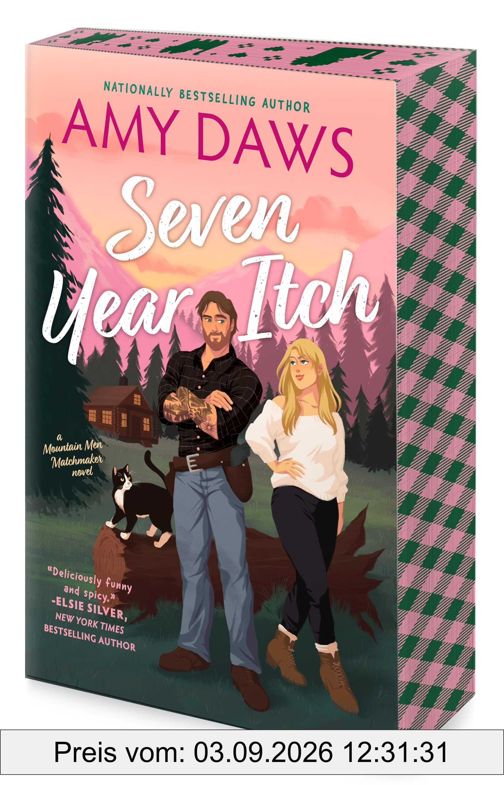 Seven Year Itch: A Steamy Small-Town Rivals-to-Lovers Romance Filled with Witty Banter and Unlikely Romance at a Destination Wedding (Mountain Men Matchmaker, 2)
