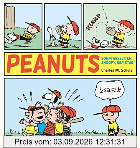 Peanuts Sonntagsseiten - Snoopy der Star!