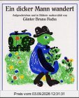Ein dicker Mann wandert