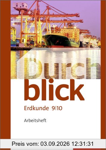 Durchblick Erdkunde - Ausgabe 2015: Arbeitsheft 9 / 10