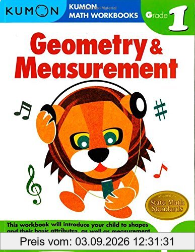 Geometry & Measurement, Grade 1 (Kumon Math Workbooks)