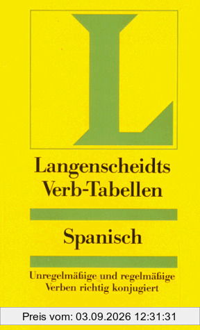Langenscheidts Verb-Tabellen: Spanisch