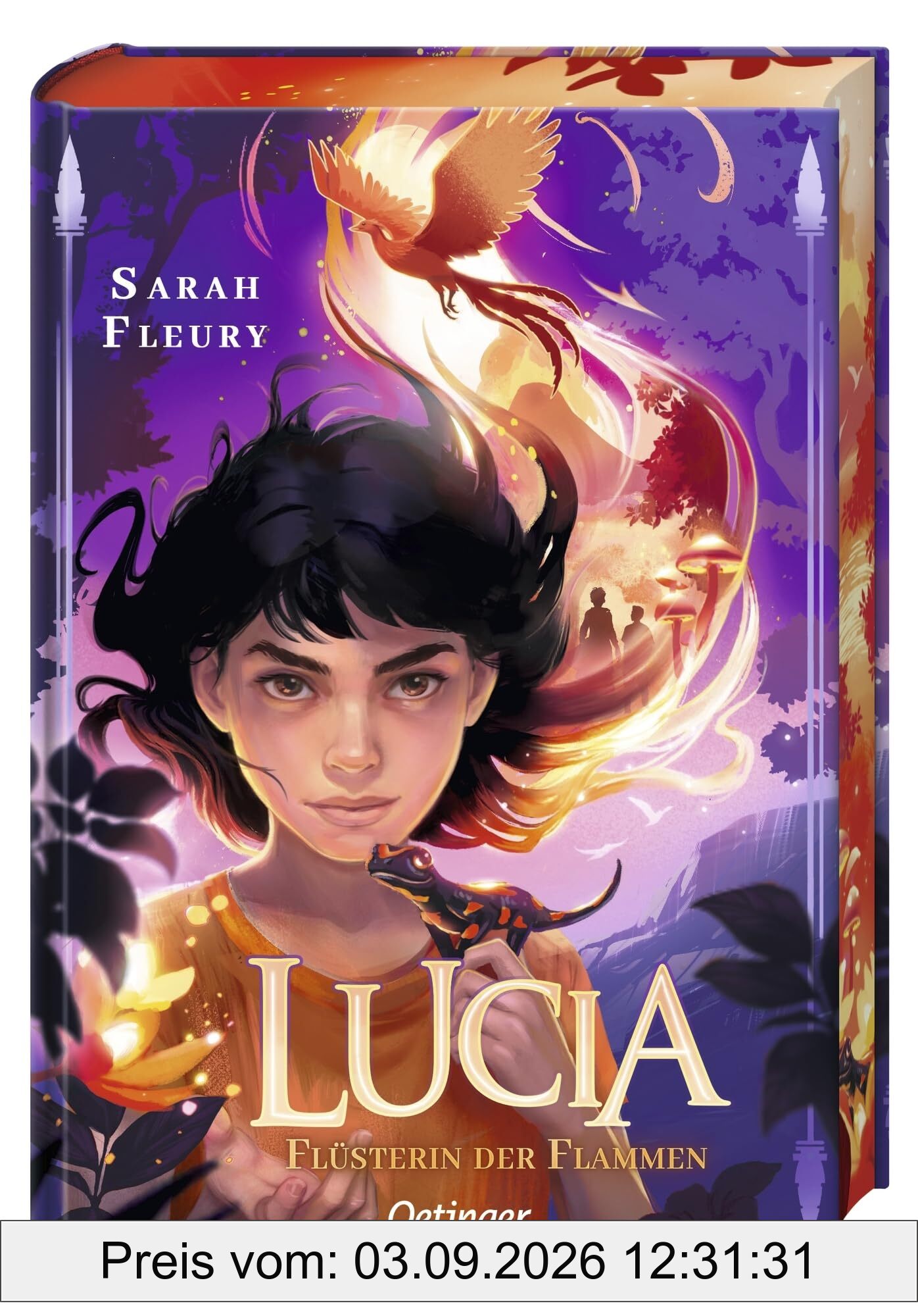 Lucia 1. Flüsterin der Flammen: Eine packende Fantasygeschichte für Kinder ab 10 Jahren über ein Mädchen mit Feuerkräften