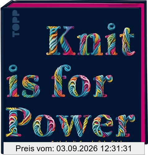 Knit is for Power - Limitierte Special Edition: Entdecke die Superkraft des Strickens