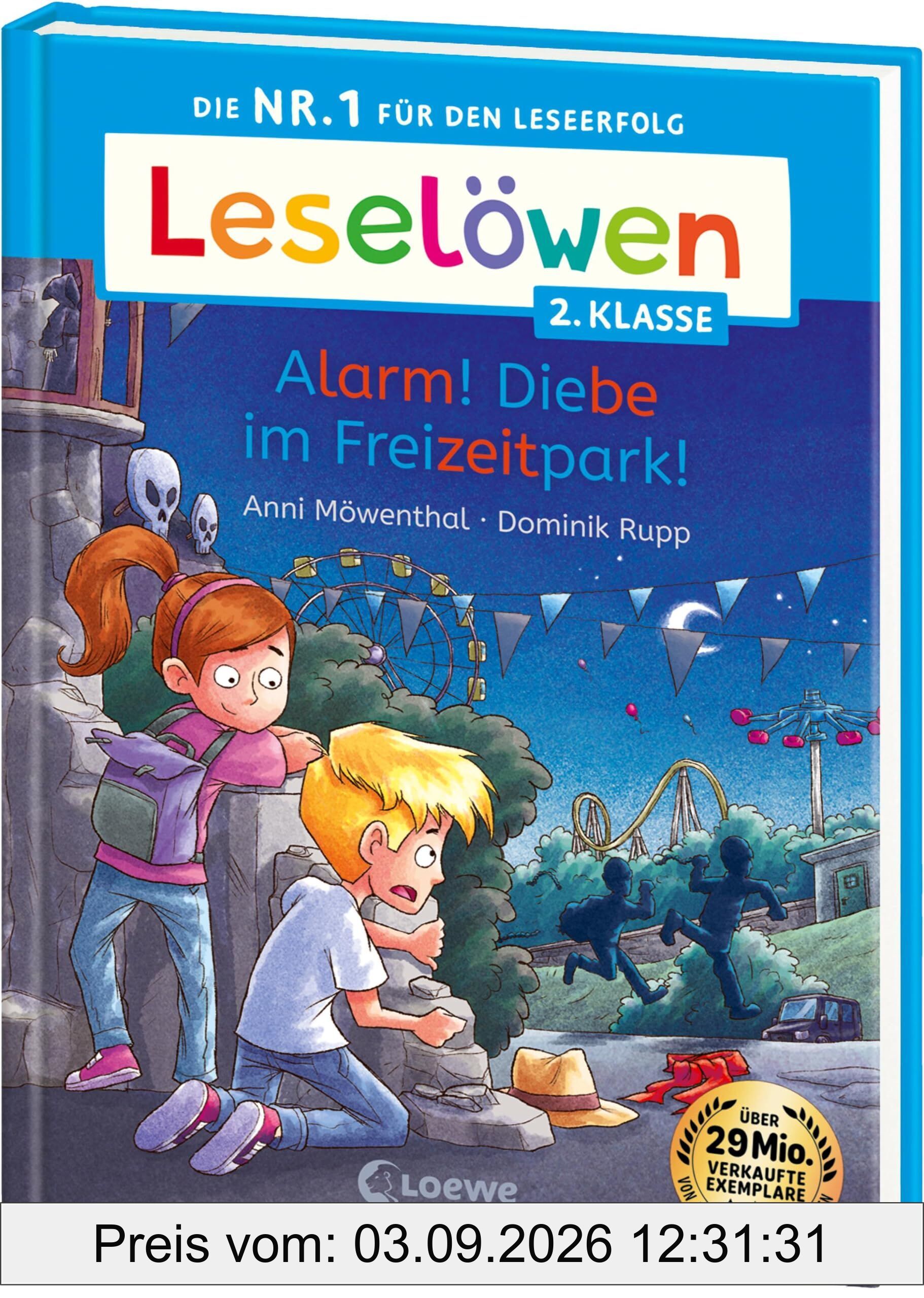 Leselöwen 2. Klasse - Alarm! Diebe im Freizeitpark!