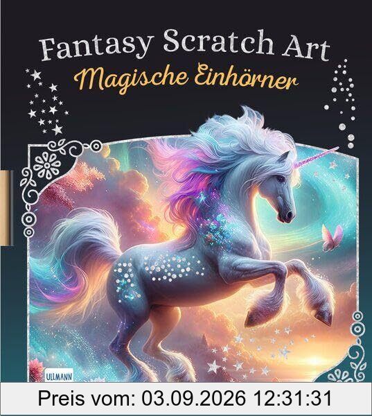 Fantasy Scratch Art - Magische Einhörner