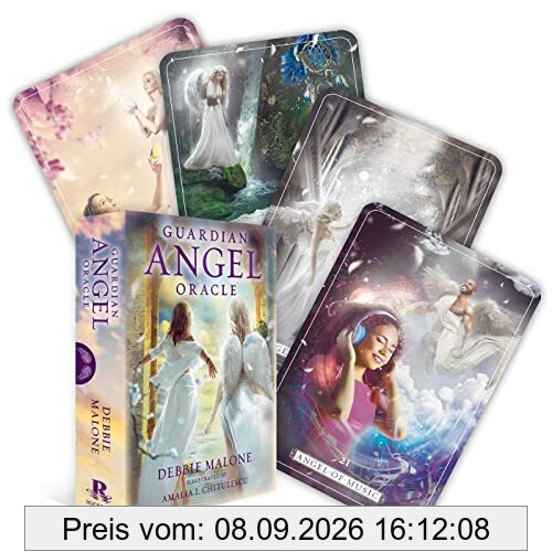 Guardian Angel Oracle: 36 Gilded Cards and 88-page Book