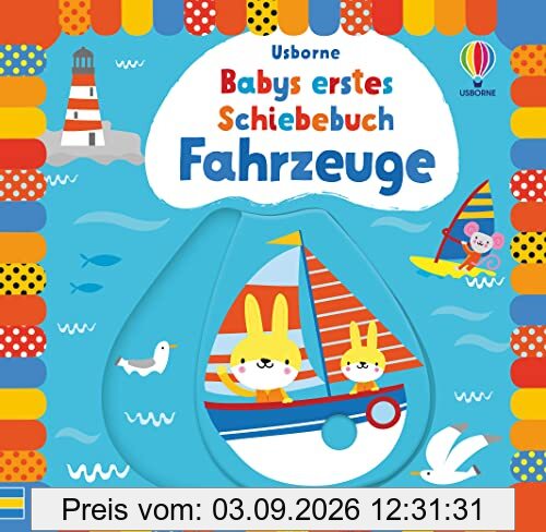 Babys erstes Schiebebuch: Fahrzeuge
