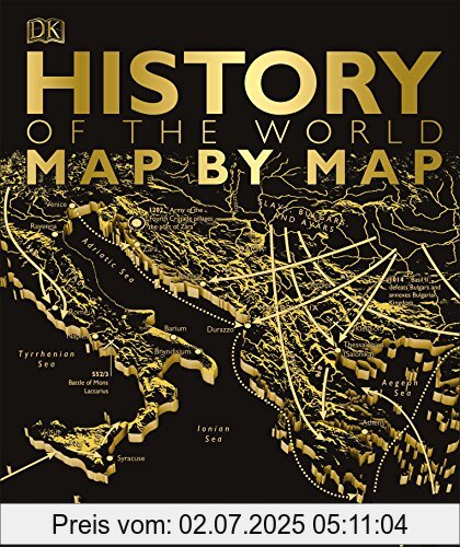 Die Buchhandlung in Oelde hat das Buch History of the World Map by Map (Historical Atlas)