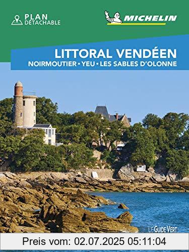 Die Buchhandlung in Oelde hat das Buch GUIDE VERT - LITTORAL VENDÉEN - NOIRMOUTIER - YEU - LES SABLES D'OLONNE WEEK&GO (GUIDES VERTS WEEK-END)