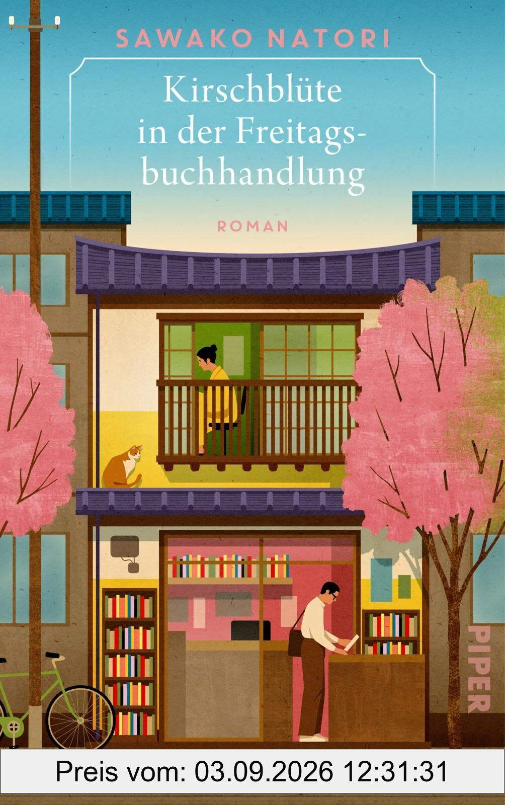 Kirschblüte in der Freitagsbuchhandlung