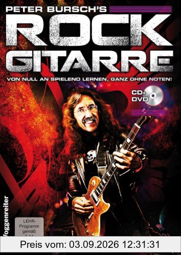 Rock Gitarre. Inkl. CD. Von Null an spielend lernen, ganz ohne Noten