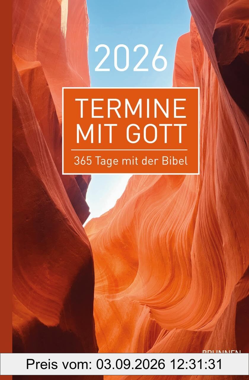Termine mit Gott 2026: 365 Tage mit der Bibel