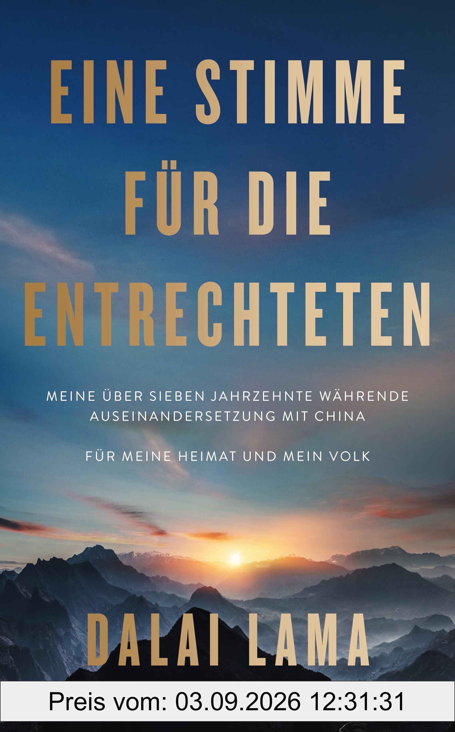 Eine Stimme für die Entrechteten. Meine über sieben Jahrzehnte währende Auseinandersetzung mit China | Für meine Heimat und mein Volk: China-Tibet-Konflikt | Politik des Friedens und der Freiheit