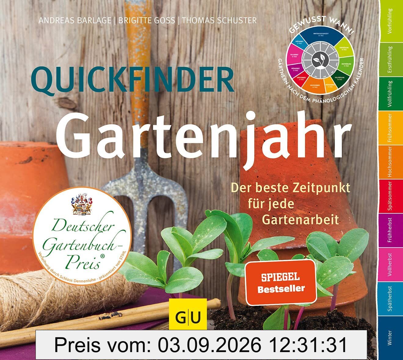 Quickfinder Gartenjahr