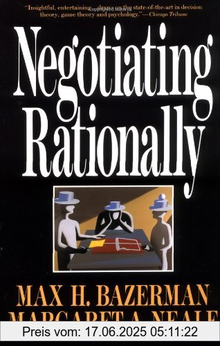 Binding : Taschenbuch, Edition : Reprint, Label : Free Press, Publisher : Free Press, NumberOfItems : 1, PackageQuantity : 1, medium : Taschenbuch, numberOfPages : 196, publicationDate : 1994-01-01, authors : Bazerman, Max H., languages : english, ISBN : 0029019869