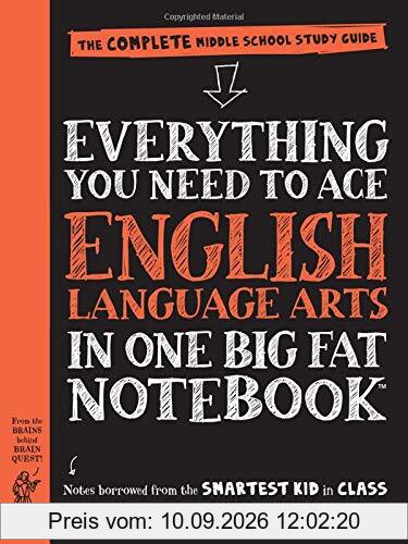 Everything You Need to Ace English Language Arts in One Big Fat Notebook: The Complete Middle School Study Guide (Big Fat Notebooks)
