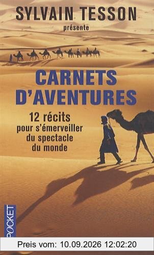 Carnets d'aventures : 12 récits pour s'émerveiller du spectacle du monde : avec la Guilde européenne du raid