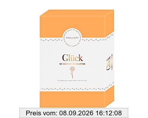 Elma van Vliet Glück - 50 Inspirationskarten (Impulse und Denkanstöße für den Alltag)