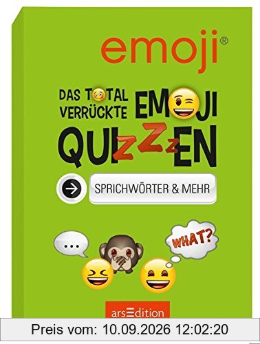 Das total verrückte emoji-Quizzen - Sprichwörter & mehr