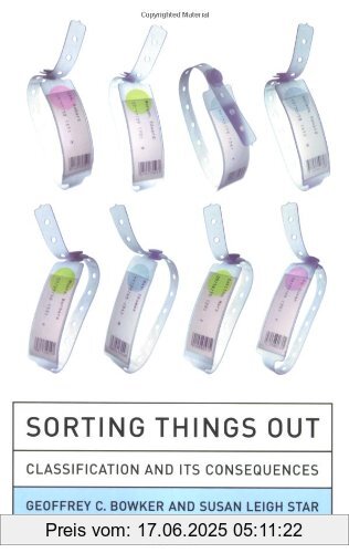 Binding : Taschenbuch, Edition : New Ed, Label : Mit Pr, Publisher : Mit Pr, NumberOfItems : 1, medium : Taschenbuch, numberOfPages : 389, publicationDate : 2000-10-11, authors : Bowker, Geoffrey C., Star, Susan Leigh, languages : english, ISBN : 0262522950