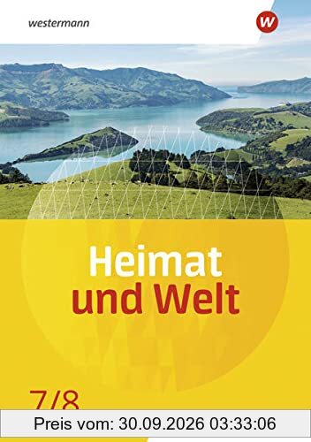 Heimat und Welt / Heimat und Welt - Ausgabe 2020 für Thüringen: Ausgabe 2020 für Thüringen / Schülerband 7 / 8