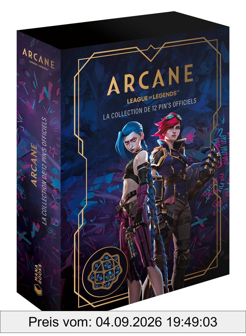 Arcane : La collection de 12 pin's officiels