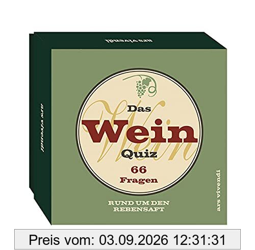 Das Wein-Quiz (Neuauflage) - 66 Fragen für Weinkenner