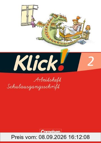 Klick! Erstlesen - Östliche Bundesländer und Berlin: Teil 2 - Arbeitsheft in Schulausgangsschrift