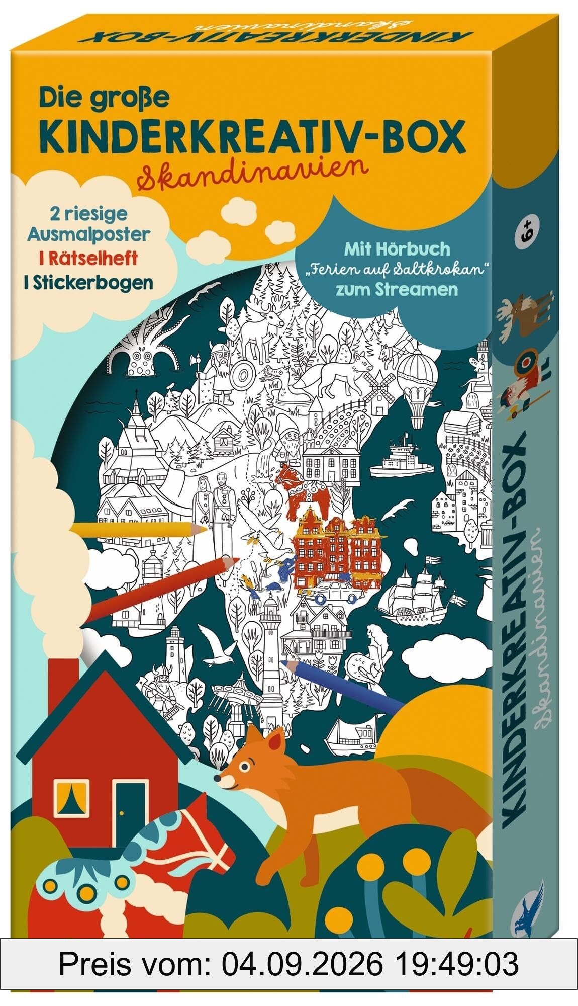 Die große Kinderkreativ-Box: Skandinavien