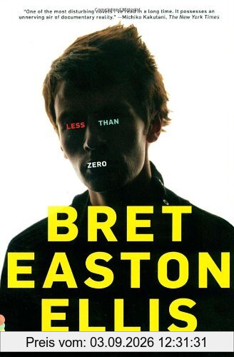 Less Than Zero (Vintage Contemporaries)