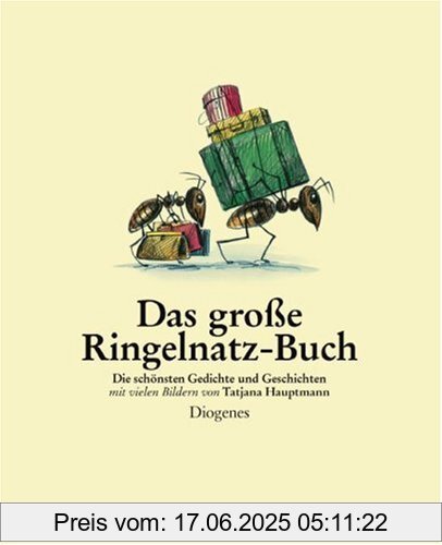Binding : Gebundene Ausgabe, Edition : 1., Aufl., Label : Diogenes, Publisher : Diogenes, medium : Gebundene Ausgabe, numberOfPages : 144, publicationDate : 2005-10-01, authors : Joachim Ringelnatz, languages : german, ISBN : 3257010125