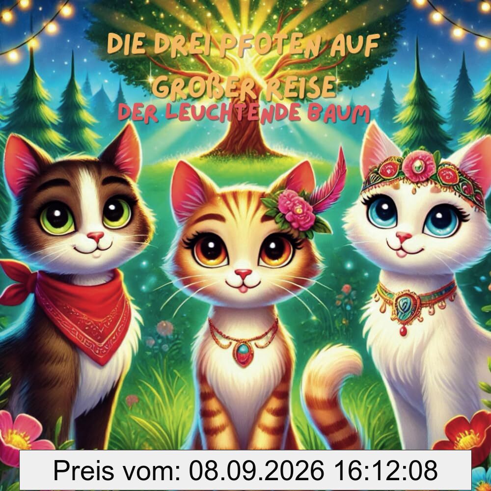 Die drei Pfoten auf großer Reise Der leuchtende Baum