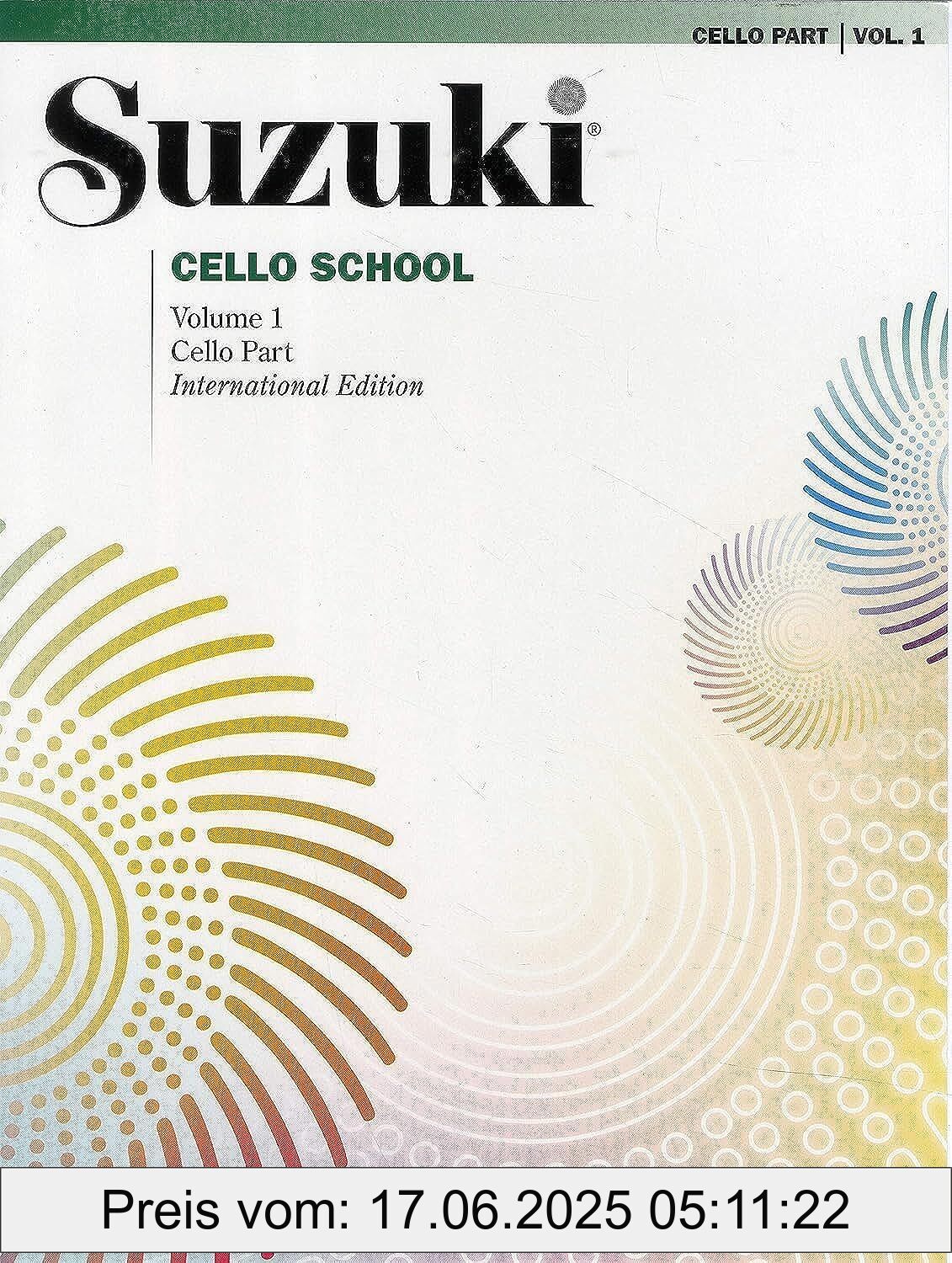 Brand : Alfred Music Publishing G, Binding : paperback, Edition : Revised, Label : Suzuki Cello School 1 : Cello Part, NumberOfItems : 1, PackageQuantity : 1, medium : paperback, numberOfPages : 24, publicationDate : 2005-06-27, languages : english, ISBN : 0874874793
