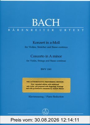 Violinkonzert a-Moll BWV 1041