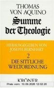 Summe der Theologie, 3 Bde., Bd.2, Die sittliche Weltordnung