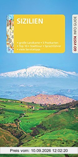 GO VISTA: Reiseführer Sizilien: Mit Faltkarte und 3 Postkarten (Go Vista Info Guide)