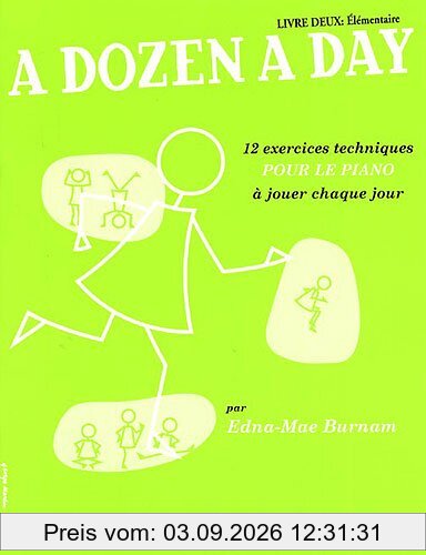 A Dozen A Day Book Two Elementary Pf: Bk. 2